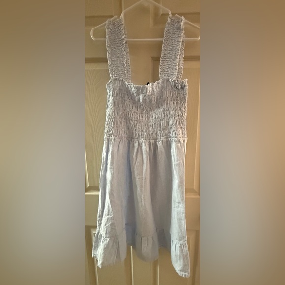 Fifth Avenue Light Blue  Dress - Picture 1 of 4